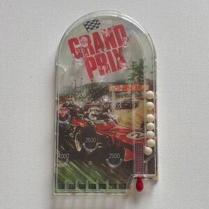 Vintage Grand Prix Handheld Pinball Game